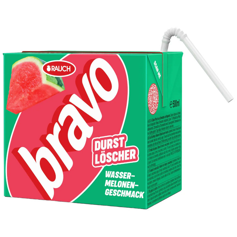 Bravo Durstlöscher Wassermelone 500ml Tetra